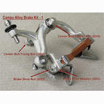 <------------------ SOLD ------------------> Campagnolo Record Alloy Brake Kit (NEW)