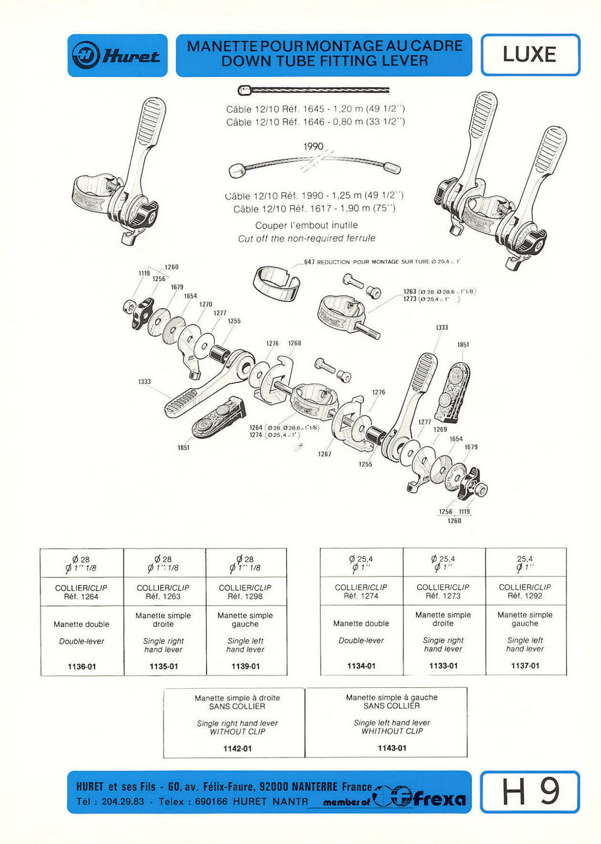 Huret catalog (1978)