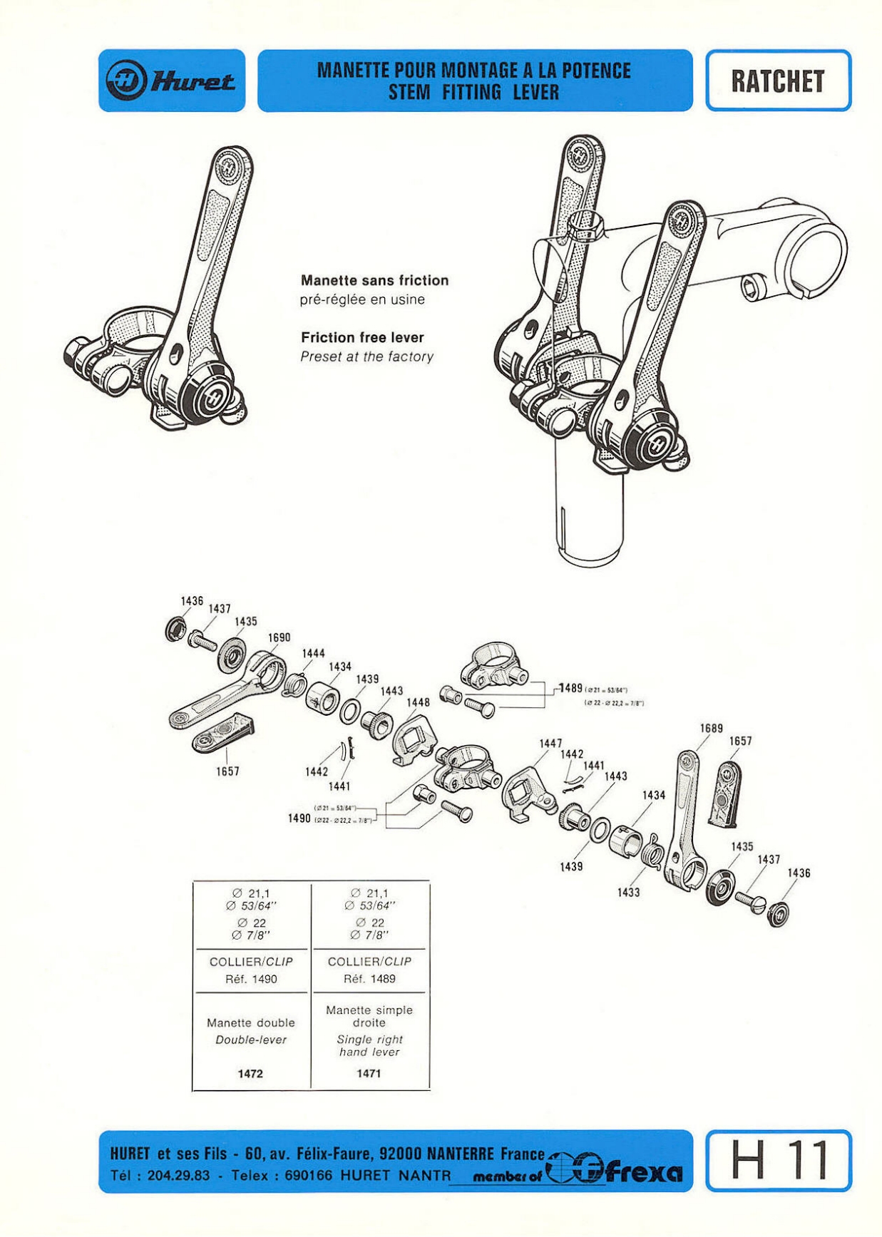 Huret catalog (1978)