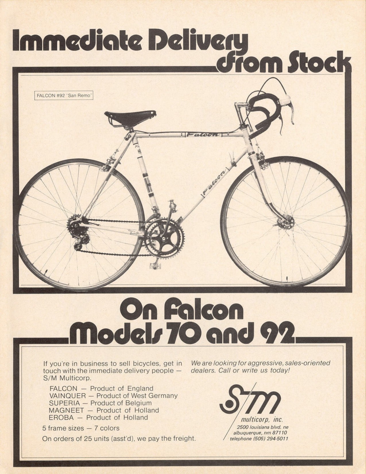 Falcon advertisement  (11-1972)