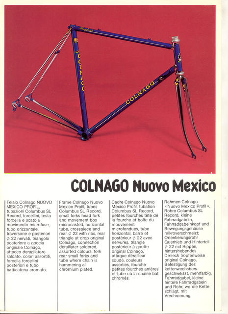 Colnago catalog (1983)