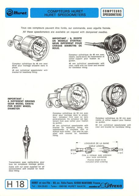 Huret catalog (1978)