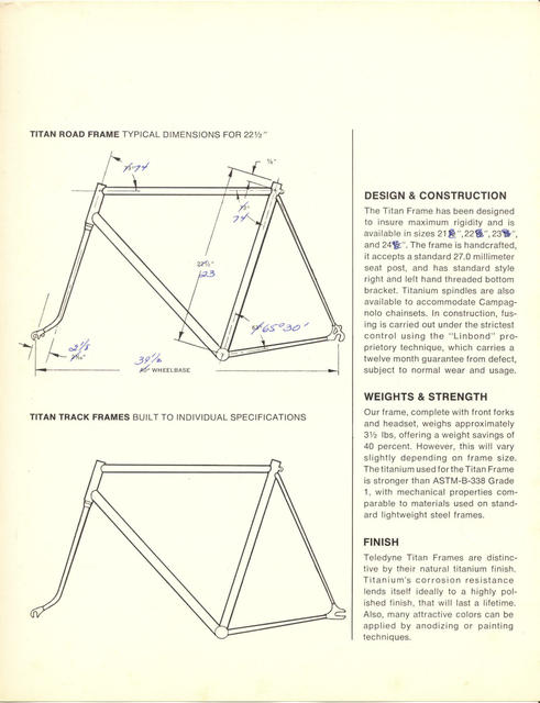 Teledyne Titan catalog (1973)