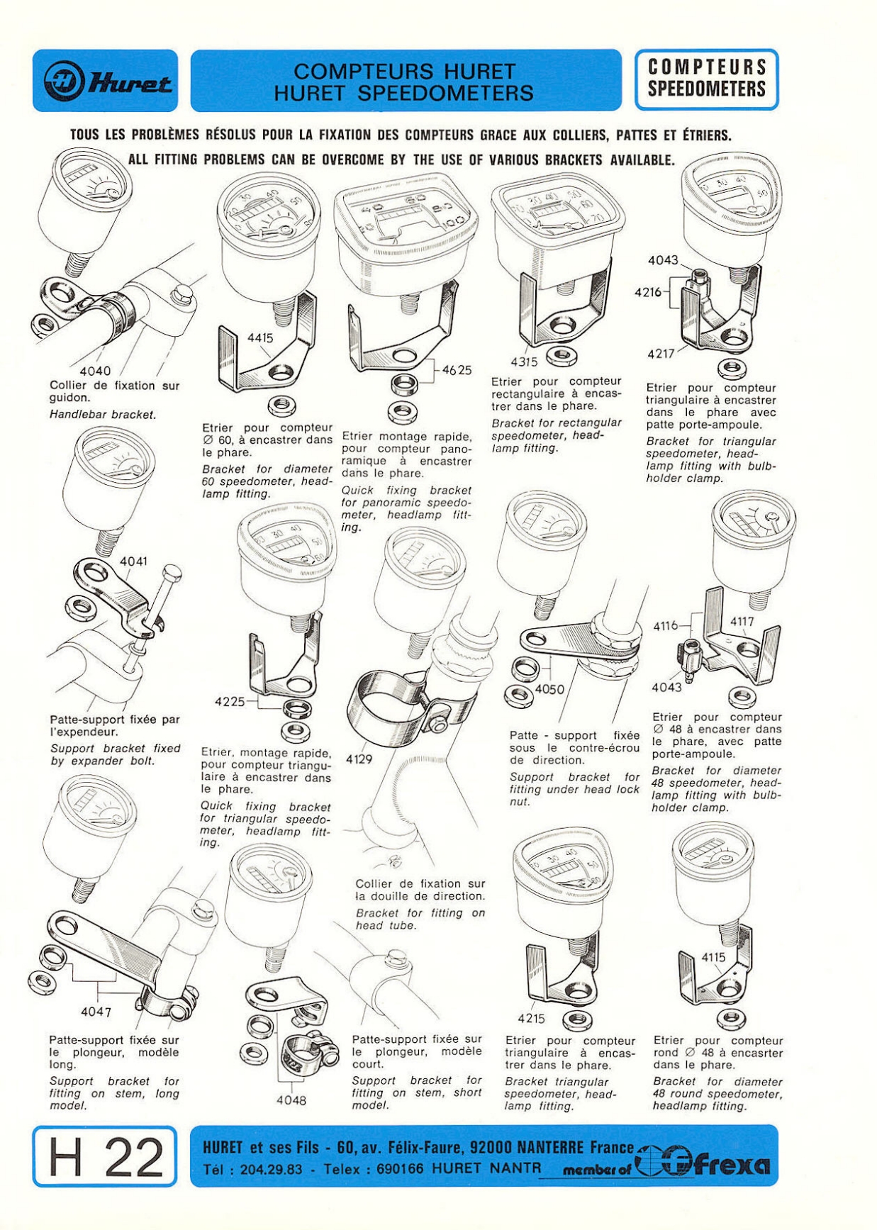 Huret catalog (1978)