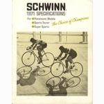 Schwinn Paramount / Sports Tourer / Super Sport catalog (1971)