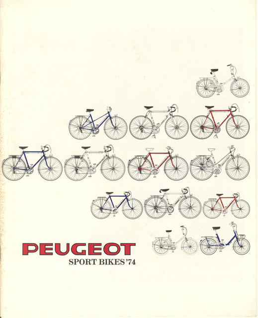 Peugeot catalog (1974)