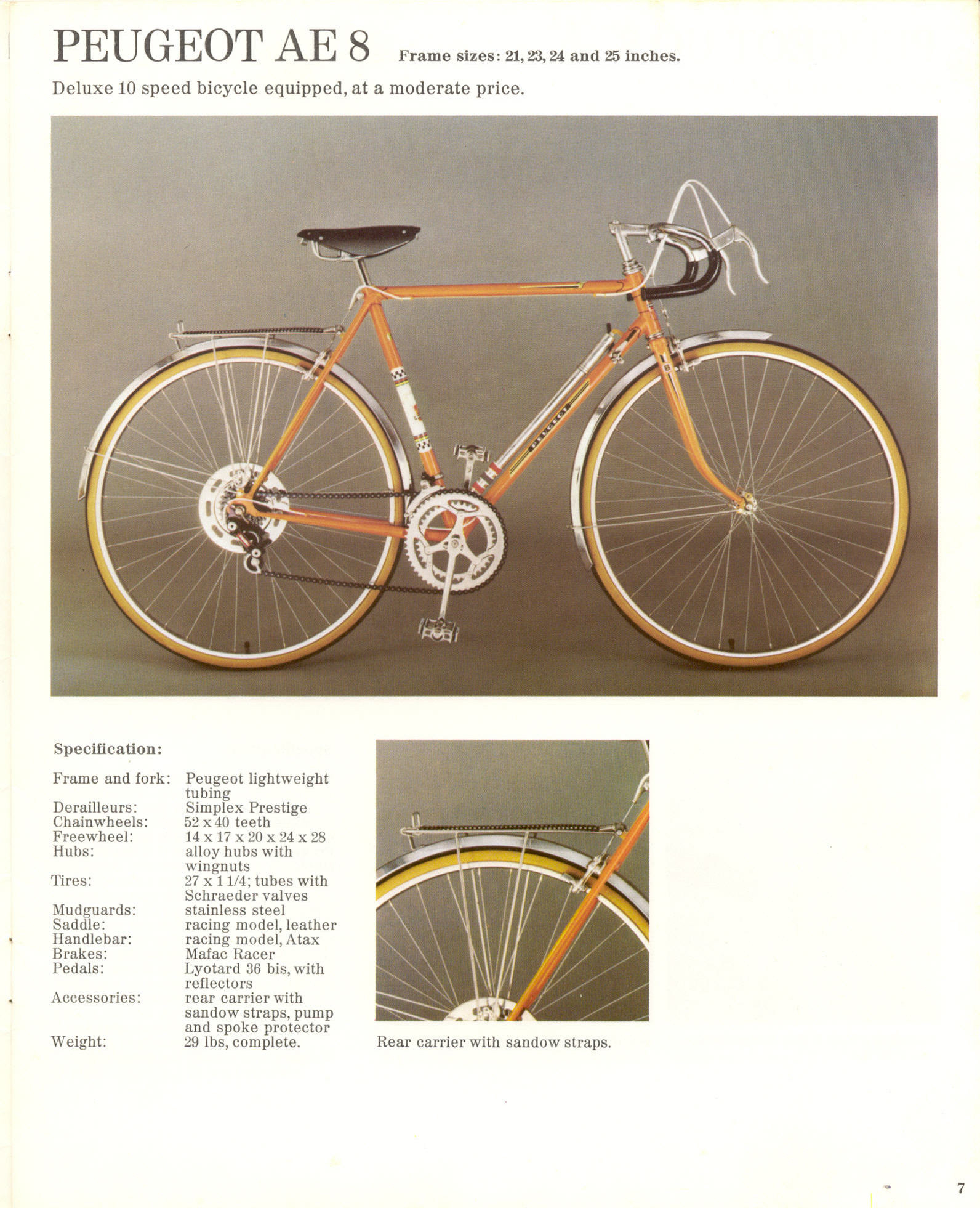 Peugeot catalog (1974)