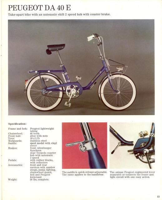 Peugeot catalog (1974)