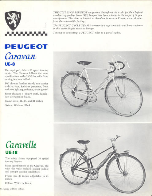 Peugeot catalog (1971)