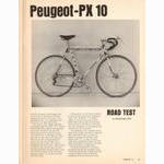 <------ Bicycling Magazine 03-1973 ------> Peugeot PX-10