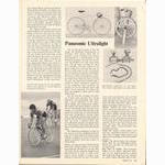 <------ Bicycling Magazine 07-1975 ------> Super Track Bikes - Fuji / Kabuki / Masi / Miyata / Panasonic / Ron Cooper