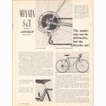 <------ Bicycling Magazine 10-1975 ------> Miyata Model S / Model T