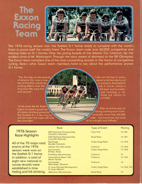 Exxon Graftek catalog (1977)