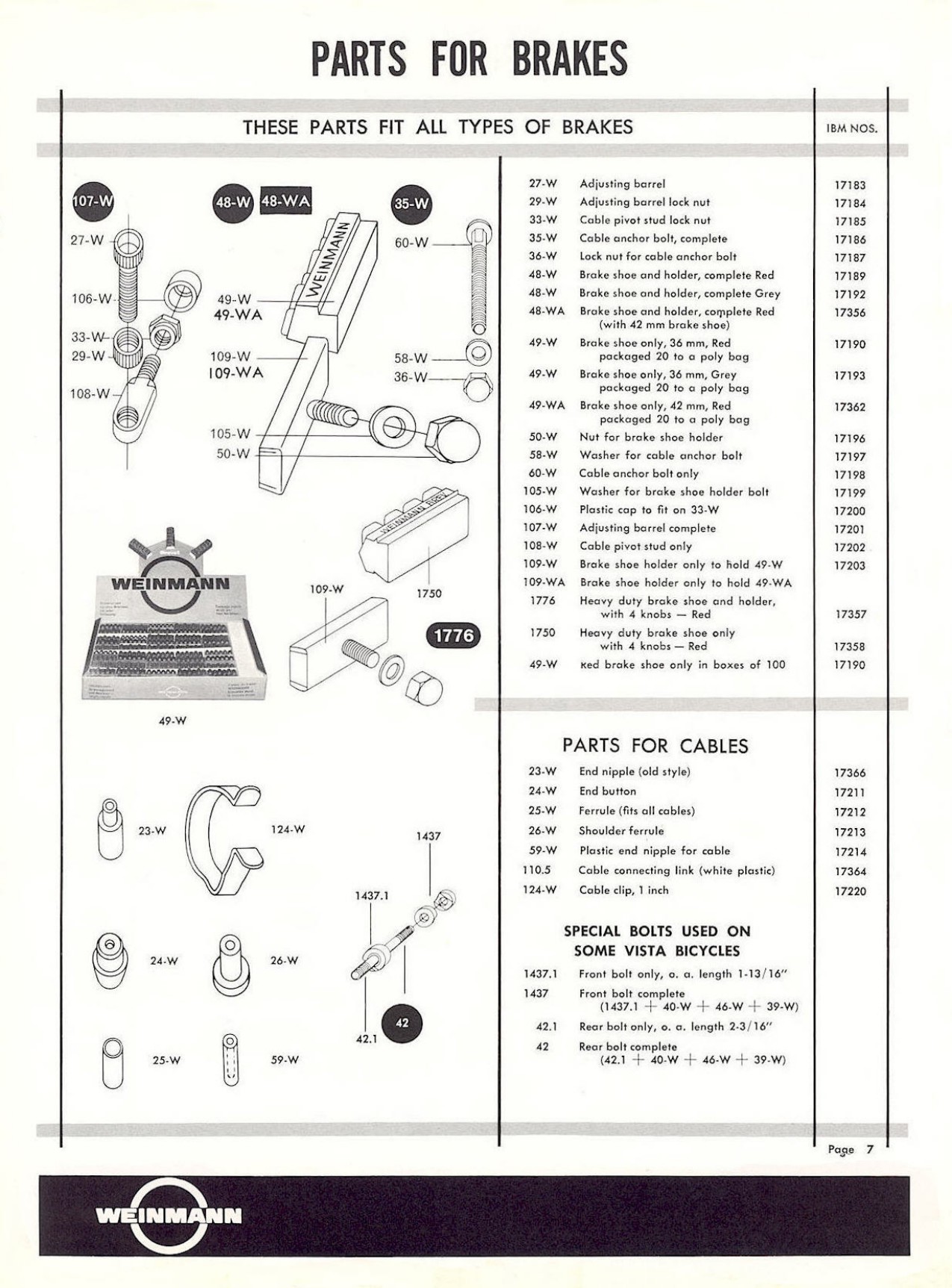 Weinmann catalog (1975)