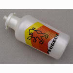 <------------------- SOLD -----------------> Peugeot logo water bottle by REG - 1980's (NOS / BLEM)