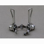 <------------------ SOLD ------------------> Simplex SLJ retrofriction shifters - clamp-on - post 1977 (USED)