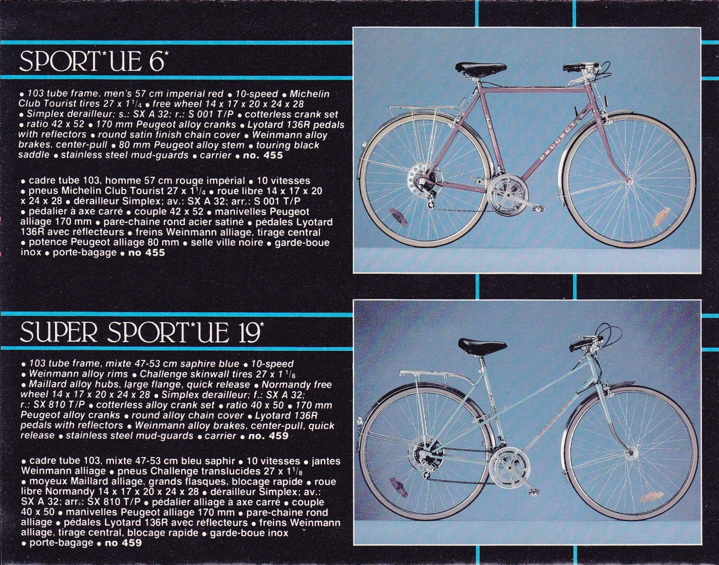 Peugeot catalog (1982-1983)