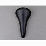 <------------------ SOLD ------------------> Ideale 2001 saddle - Black leather cover (NOS)