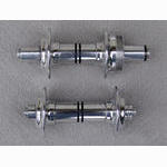 <------------------ SOLD ------------------> Weyless quick release hubset - 100 / 122 mm OLD - English thread (REBUILT)