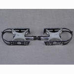 <------------------ SOLD ------------------> WEYLESS pedals - "tour" profile cages (USED)