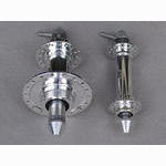 <------------------ SOLD ------------------> Hi-E Engineering ensemble - hubs / QRs / rims (NOS / USED)