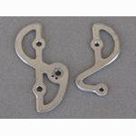 <------------------ SOLD ------------------> Campagnolo derailleur pulley cage plates (USED)