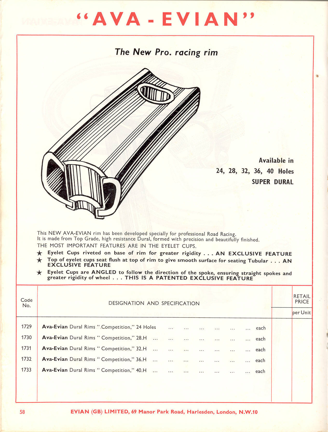 Evian (GB) catalog (1972) - Page 058