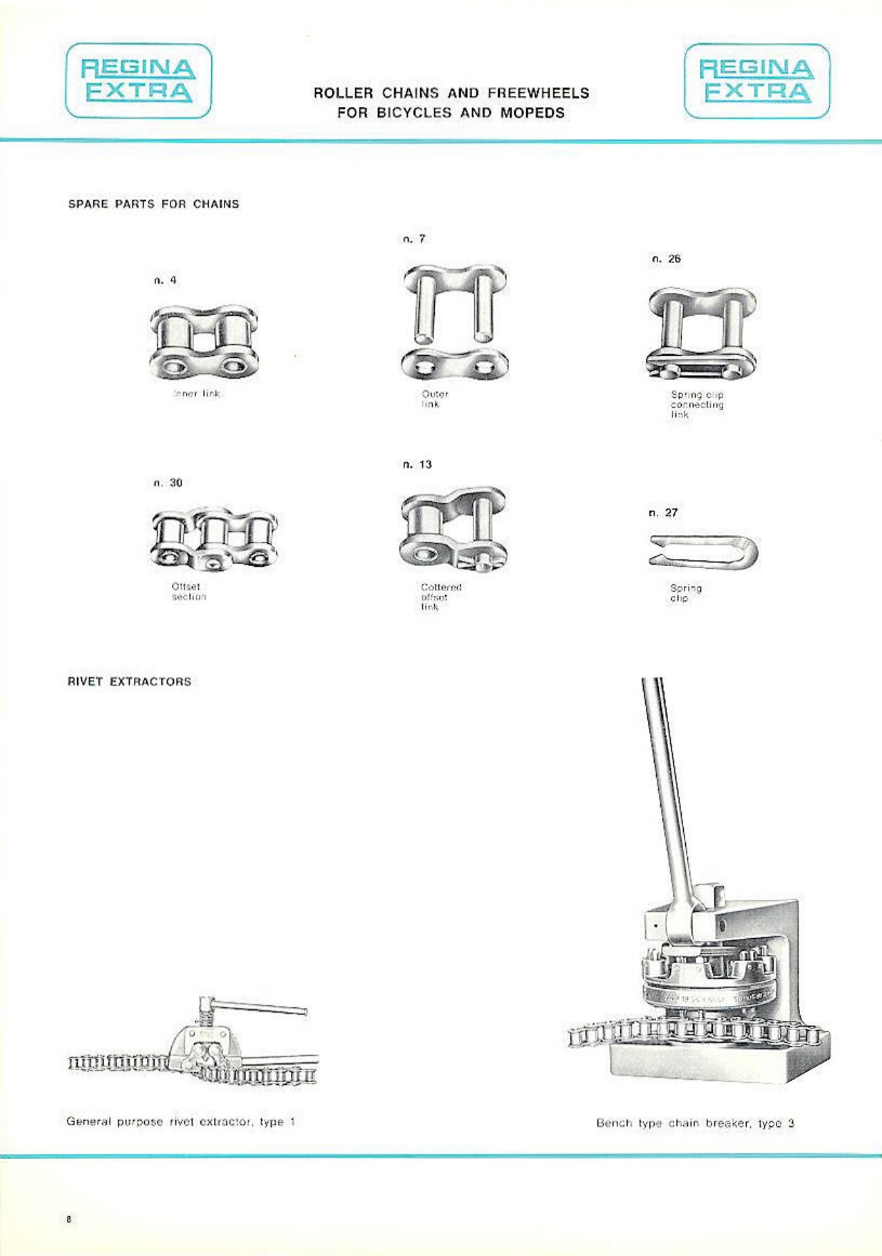 Regina catalog (1971)