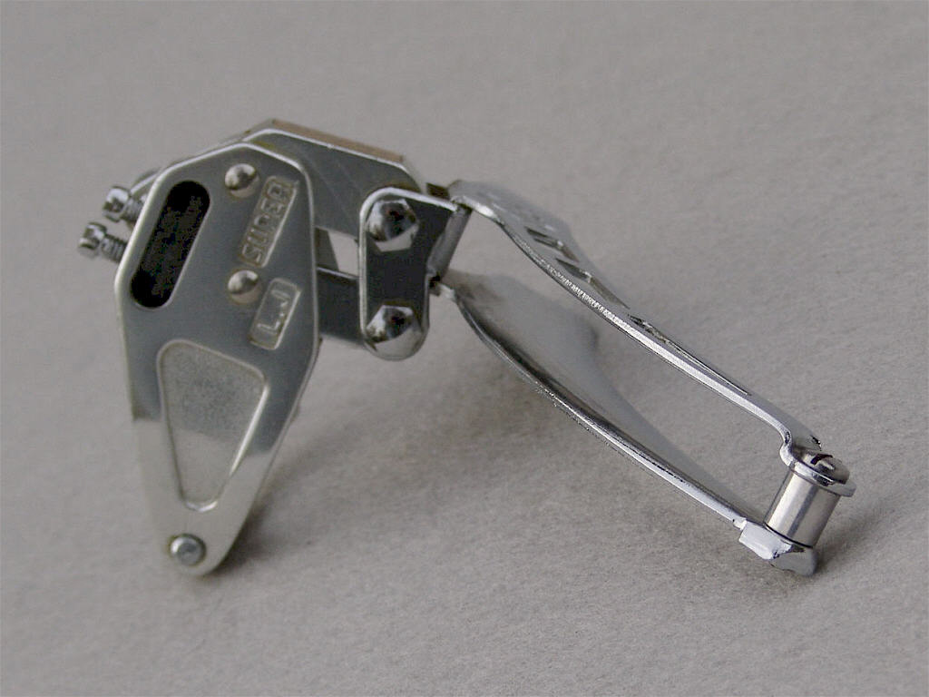 <------------------ SOLD ------------------> Simplex SLJ AV 326 front derailleur - circa 1972 to 1975 (NOS)