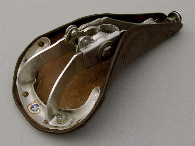 <------------------ SOLD ------------------> Ideale 90 IR saddle - alloy rails with clamp - circa 1977 to 1979 (USED)