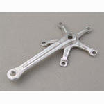 <------------------ SOLD ------------------> Campagnolo Record crank arms - 144 mm BCD -  9/16" x 20 TPI - 1974