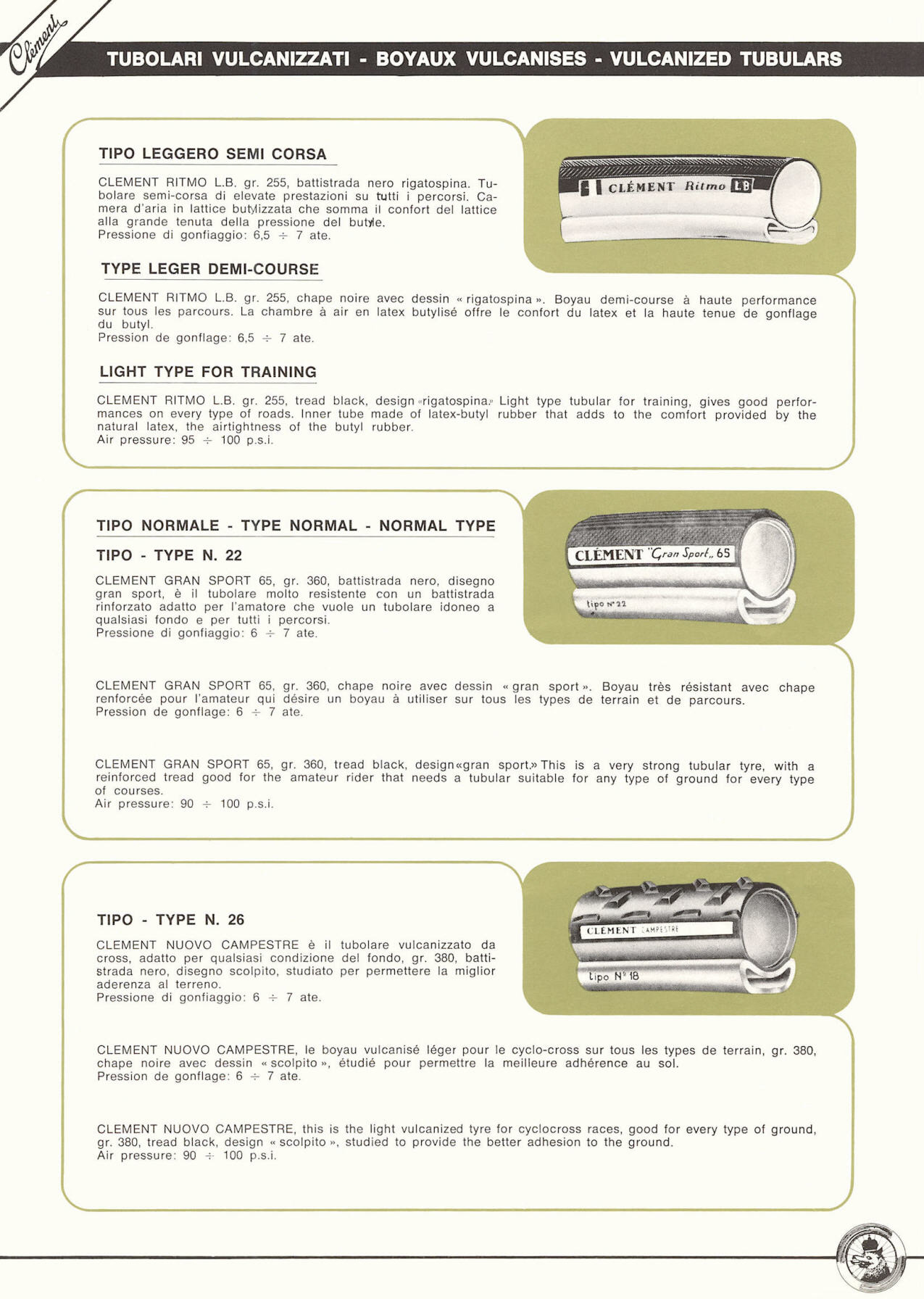 Clement catalog (1982)