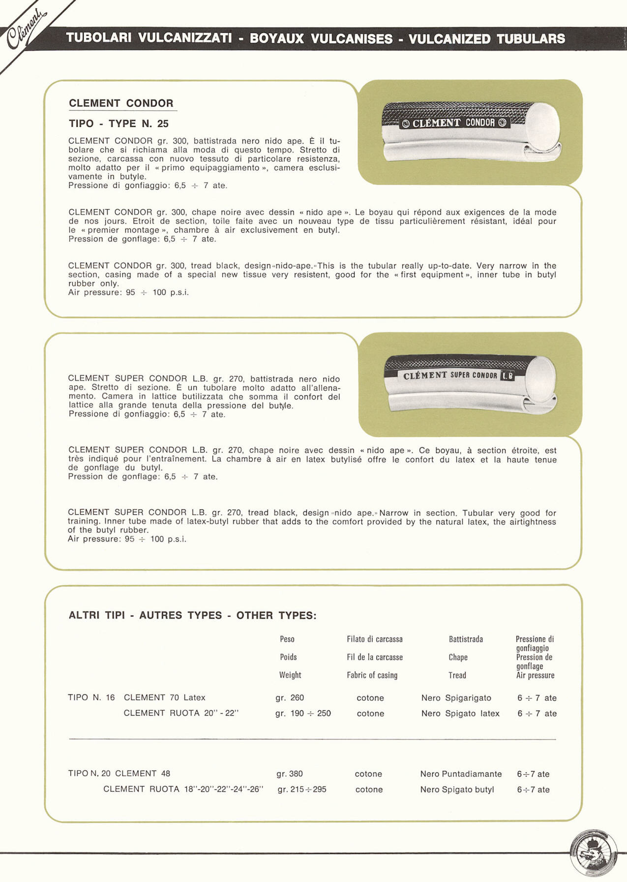 Clement catalog (1982)