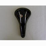 <------------------ SOLD ------------------> Ideale 2003 saddle - chrome  steel rails - Black - circa post 1978 (USED)