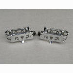 Atom 600 C pedals - chrome plated steel cages (USED)