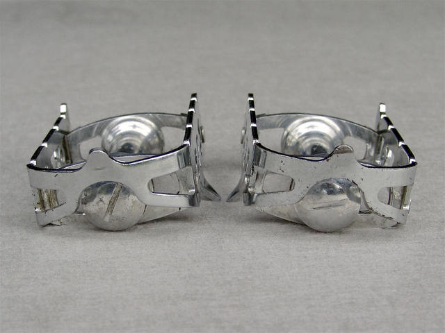 Atom 600 C pedals - chrome plated steel cages (USED)