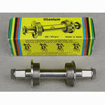 <------------------ SOLD ------------------> Zeus 2000 bottom bracket - titanium - 118 mm - French threaded (NOS)