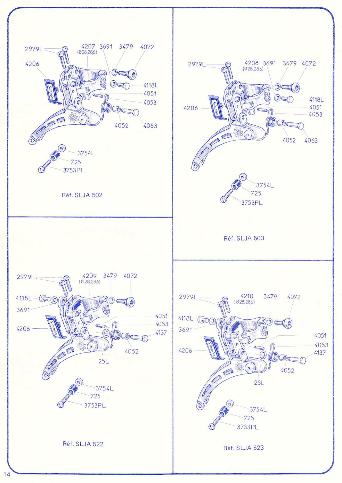 Simplex parts catalog (05-1977)