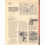 <------ Bicycling Magazine 12-1980 ------> Raleigh Team 753