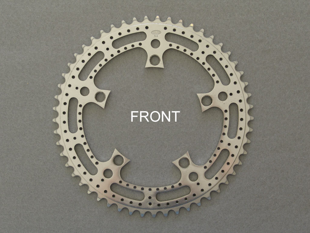 Stronglight model 105 bis chain ring - 53 tooth - 122 mm BCD (USED)