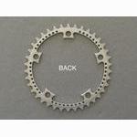 <------------------ SOLD ------------------> Stronglight model 105 bis chain ring - 38 tooth - 122 mm BCD (USED)