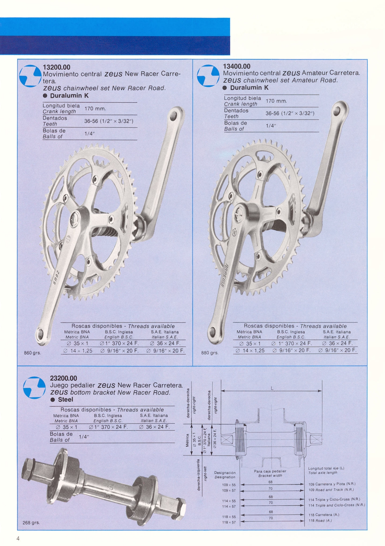 Zeus catalog # 105 (1984)