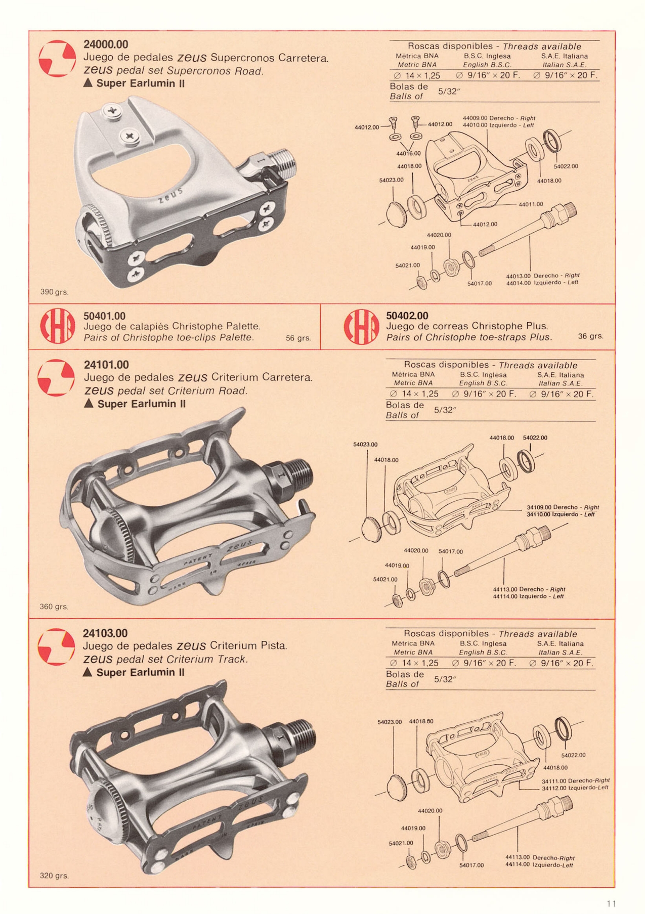 Zeus catalog # 105 (1984)