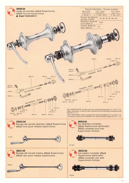 Zeus catalog # 105 (1984)