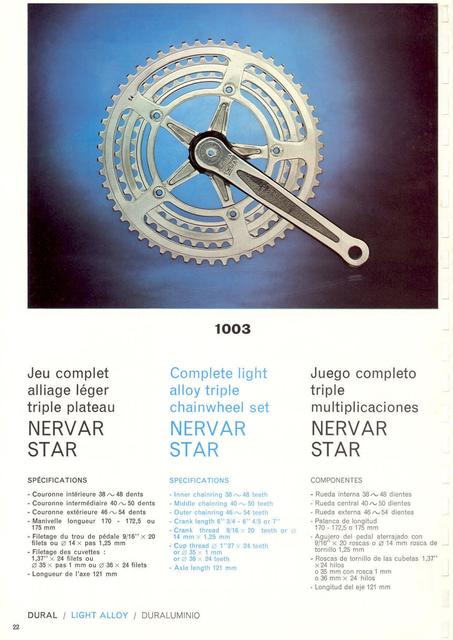 Nervar catalog (1974)