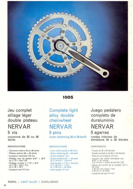 Nervar catalog (1974)
