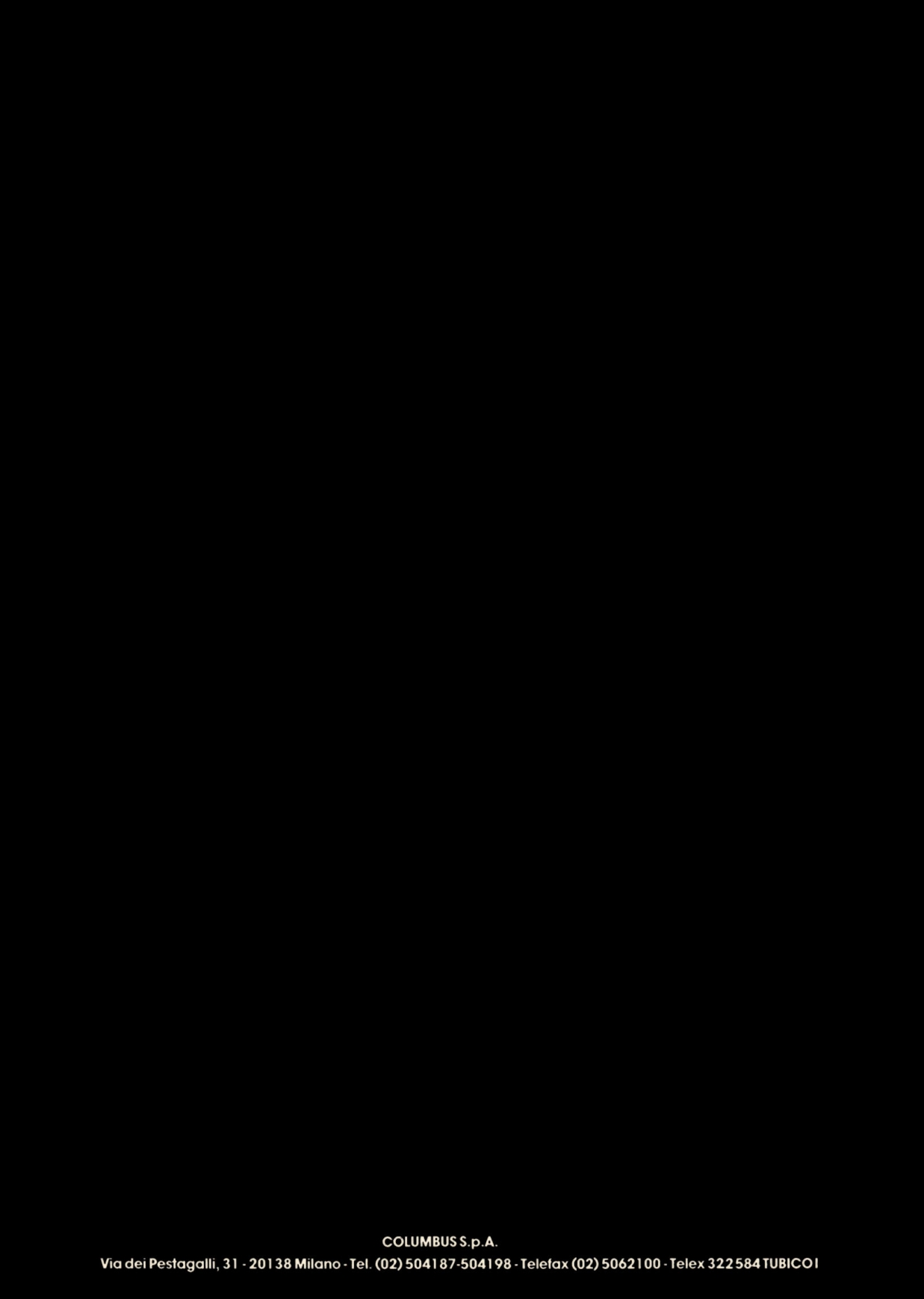 Columbus / A.L. Colombo catalog (1987)