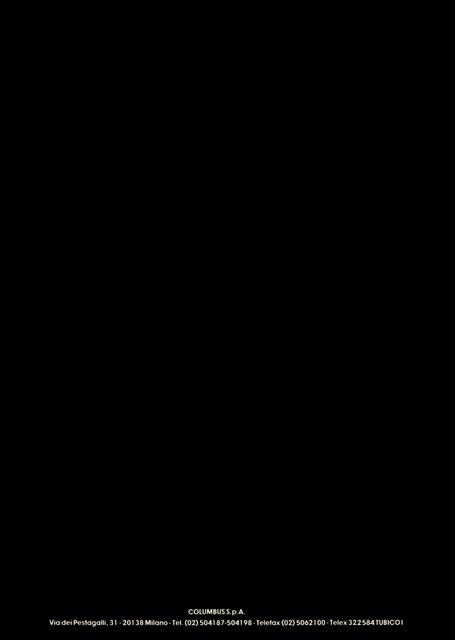 Columbus / A.L. Colombo catalog (1987)