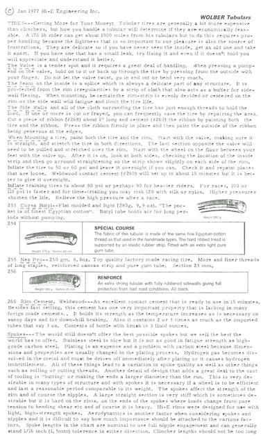 Hi-E parts list / price list (02-1977)