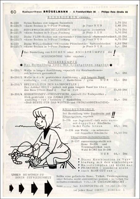 Brügelmann catalog (1972)